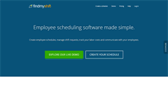 Desktop Screenshot of findmyshift.com