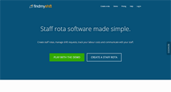 Desktop Screenshot of findmyshift.co.uk